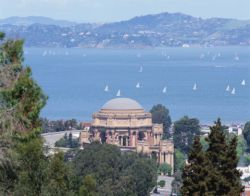 Sailboats in San Francisco Bay