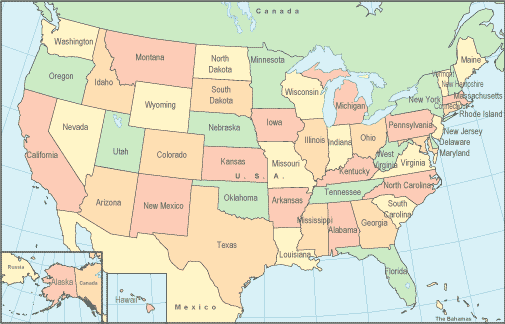 Image result for united states map