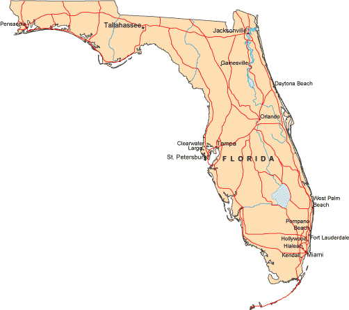 Florida map