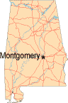 Map of Alabama