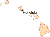 Map of Hawaii