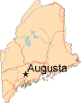 Map of Maine