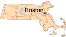 Map of Massachusetts