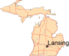 Map of Michigan