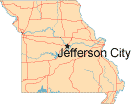Map of Missouri