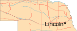 Map of Nebraska