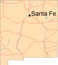 Map of New Mexico