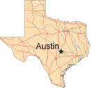 Map of Texas